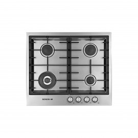 MONDIN SC604VTGLX Ασημί 59cm Εστία Αερίου